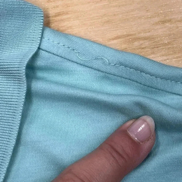 Ralph Lauren Polo Shirt Mens XL Classic Fit Teal Green Golf Rugby - Picture 6 of 10